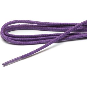 ARIESZZZ Schoenveters - Paars - Wax - Rond - 75 cm