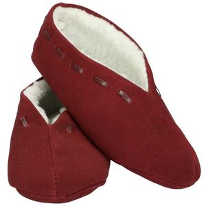 ARIESZZZ - Spaanse Sloffen - Rood - Suede