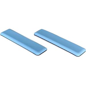 FSW-Products - 2 Stuks - Teflon Meubelglijders - 10 x 2,4 cm - Rechthoek - Meubelvilt - Vloerglijders - Meubelonderzetters - Zelfklevend - Bescherming van Vloer en Meubel - Stoelpoten - Antikras - Viltjes – Stoelpootdoppen
