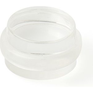 FSW-Products - 1 Stuk - Deurstoppers Zelfklevend - Deurbuffer - Siliconen - 38 x 21 mm - Transparant - Muurbeschermer - Deurstopper Vloer - Stootdoppen