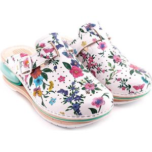 Klompen - Werkschoenen - Bloem - Luchtondersteunend - 100% Rundleder