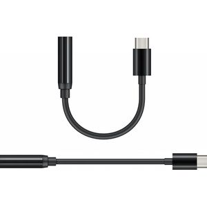 NEW Digitale USB-C naar 3.5mm AUX audio adapter.Hoge kwaliteit digitale USB-C naar 3.5mm AUX audio adapter Werkt op alle nieuwe smartphones en laptops Samsung Galaxy S20-serie, Huawei, Nexus, Nokia,S21 Samsung // KLEUR ZWART