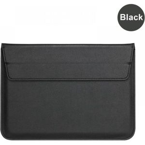 Igoods Universeel Sleeve 13.3 inch Zwart Insteek hoesje Hard - Slim - gebruikt voor Laptop Sleeve with Folding Stand for 13"" MacBook/Laptop - Zwart