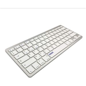 Imtex Toetsenbord Draadloos - Bluetooth Keyboard - QWERTY - Wireless Keyboard - Universeel - Zilver