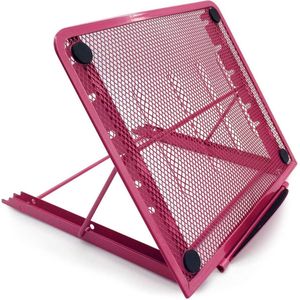 Laptop Stand bureau Ondersteuning Verstelbare Laptop Standaard voor Pad Tablet Notebook - roze