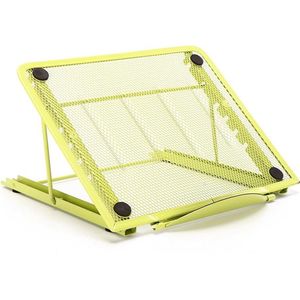 Laptop Stand bureau Ondersteuning Verstelbare Laptop Standaard voor Pad Tablet Notebook - groen