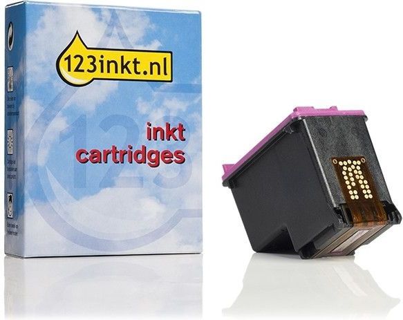 123inkt - Inktcartridge - Kleur - Hoge Capaciteit - Vervangt HP 62XL (C2P07AE) - Inhoud 17 ml