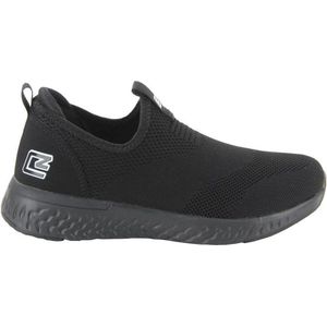 Eralters - 1-20020-000 - Instappers - Zwart - Knitted Textiel - Rubber Zool