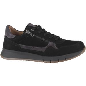 Ti Comos - 1360004-002 - Veterschoenen - Zwart - Nubuck - Rubber Zool