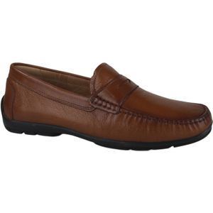 Ti Comos - 1460008-3 Instappers - Bruin - Leer - Rubber Zool