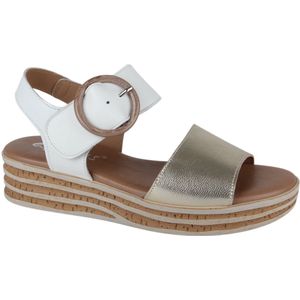 Espasies - 2861001-920 - Sandalen - Metallic - Leer - Rubberen Zool