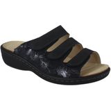 Ti Comos - 2710000-830 - Slippers - Blauw - Nubuck - Leer Binnenvoering - Rubber Zool