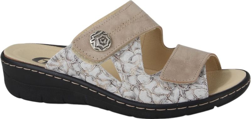 Ti Comos - 2710002-450 - Slippers - Beige - Nubuck