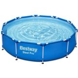 Bestway Steel Pro opzetzwembad 305 x 76 cm + pomp – Blauw