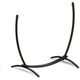 Standaard voor hangmat & hangstoel 2in1 opvouwbaar – Zwart frame