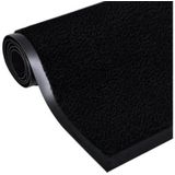Droogloopmat - binnen en buiten - 120x80 cm - zwart