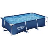 Bestway Steel Pro - zwembad - 259x170x61 cm - opzetzwembad - rechthoek