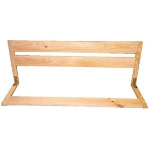 Bedhek inklapbaar - uitvalbeveiliging - vuren 97x40x30cm