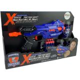 Xelite - Soft bullet gun - 29 cm - met targets - blauw