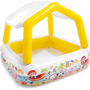 INTEX - baby zwembad - met afneembare luifel - 157x157x122 cm