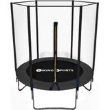 Trampoline - 183 cm - met veiligheidsnet - zwart