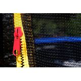 Trampoline - 183 cm - met veiligheidsnet - regenboog