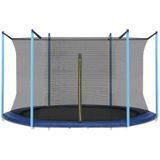 Trampoline net 250 cm binnenrand - 6 palen - 8Ft - veiligheidsnet