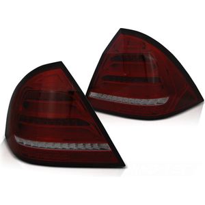 Achterlichten MERCEDES W203 SEDAN 00-04 - smoke rood - LED