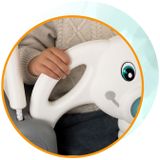 Schommel baby - buiten - meegroei schommel - grijs & wit