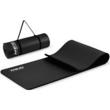 Yoga mat - fitness mat - anti slip - 183x60x1,5 cm - zwart