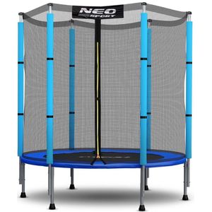 Trampoline 140 cm - met Veiligheidsnet - Blauw