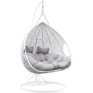 Hangstoel - Wit - Inclusief Frame - Voor 2 Personen