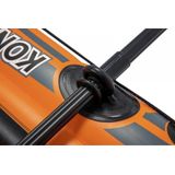 Bestway Kondor 1000 - opblaasboot - 1 persoon - 155 x 93 cm - oranje grijs