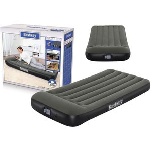 Bestway - luchtbed - 1 persoons - 188x99x30 cm - met ingebouwde pomp
