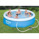 Bestway Fast Set - zwembad - rond - 305x76 cm - met filterpomp