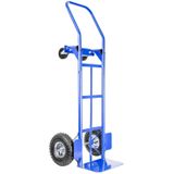 Steekwagen - transportwagen - opvouwbaar - tot 250 kg - blauw