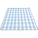 Picknickkleed - Waterdicht - 195x200 cm - Blauw Wit - Geruit