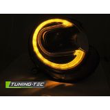 Koplampen MINI COOPER 2006-2014 - ZWART LED