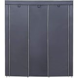 Stoffen kledingkast - Stoffen kast - 150x45x175 cm - grijs