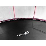 Trampoline - 366 cm - roze zwart - veiligheidsnet - tot 150kg