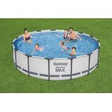 Opzetzwembad - Bestway zwembad rond - met filterpomp - 457x107cm