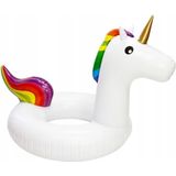 Opblaasbare unicorn - eenhoorn zwemband - 80 cm - tot 90 kg