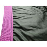 Trampoline net - binnenrand - 366 cm - zwart & roze