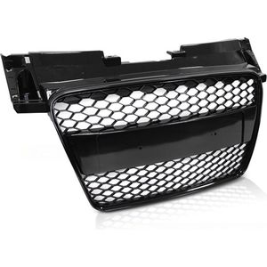Auto grille - voor AUDI TT 06-14 coupe/roadster - sport - glanzend zwart