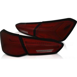 FORD FOCUS 4 - Achterlichten - Rood Smoke - LED - Hatchback - Set van Links en Rechts