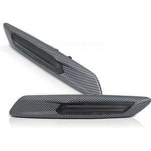 Zijkant knipperlichten BMW F10/F11 10-13 CARBON SMOKE