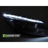 Koplampen - voor FORD FOCUS MK3 11- 10.14 - LED - ZWART
