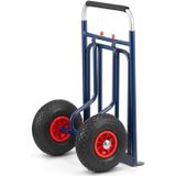 HIGHER - Steekwagen - Blauw - Staal en Aluminium - Luchtbanden