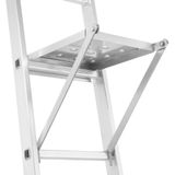 Ladderbankje - ladder sport - staal - 26x26 cm - tot 150 kg