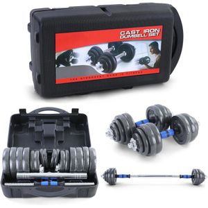 30 kg professionele dumbbell halterset gietijzer voor krachttraining fitness gym